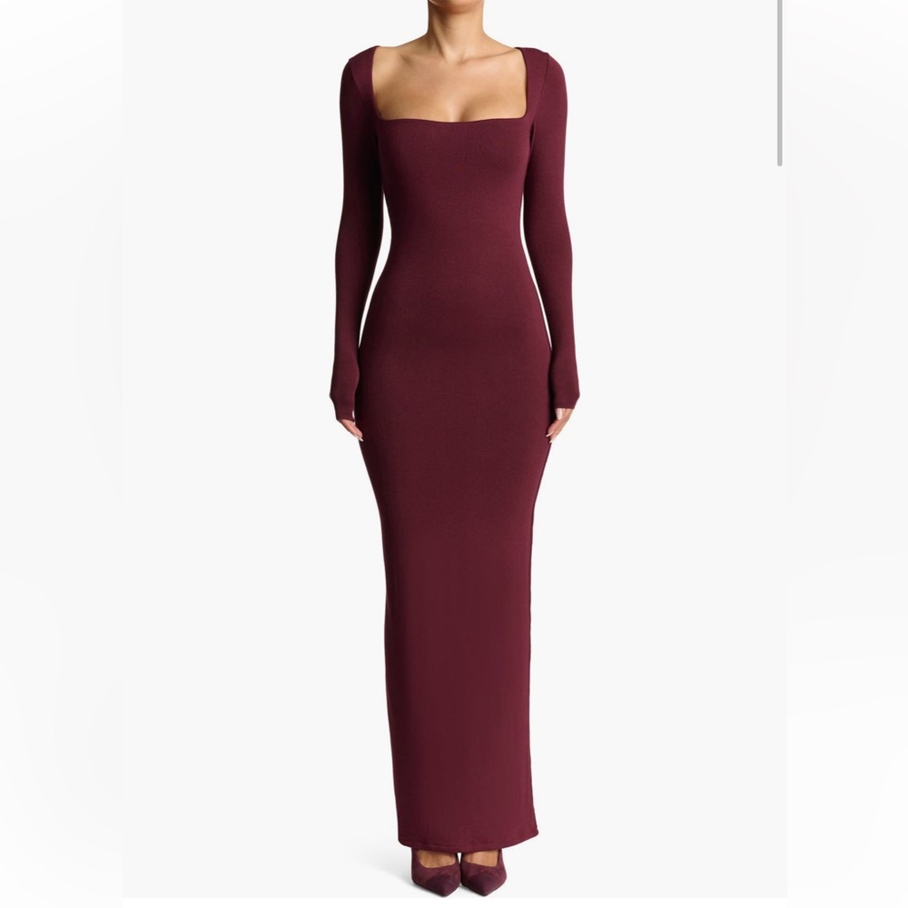 Naked Wardrobe Square Neck Maxi Dress - image 1